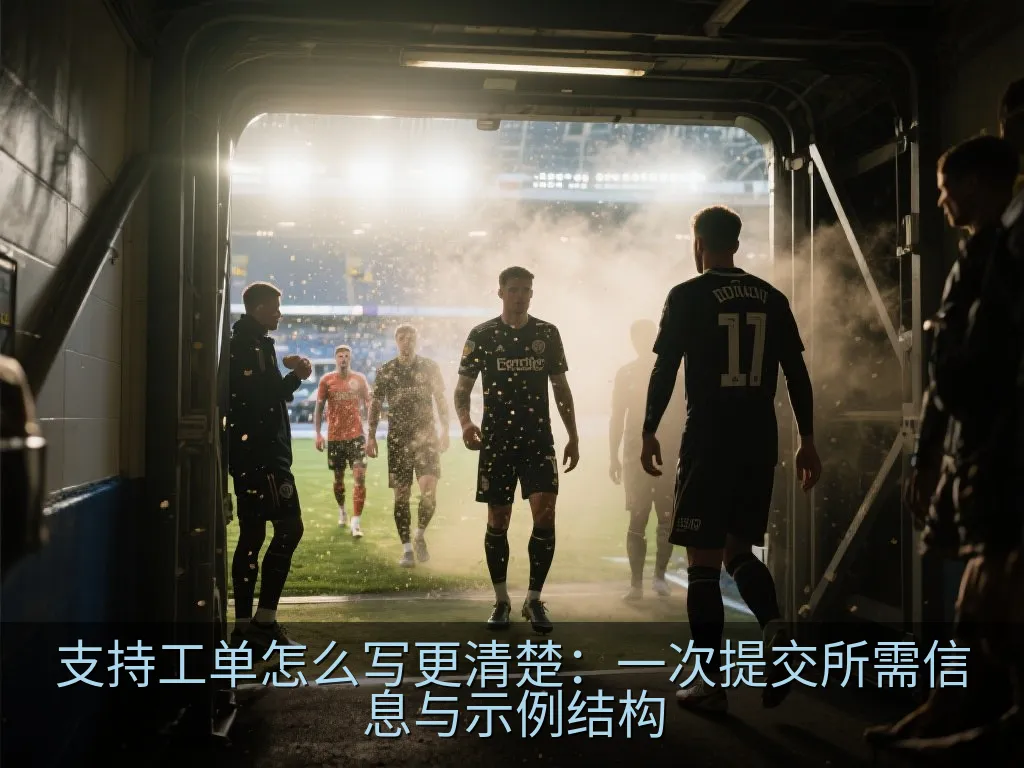 支持工单怎么写更清楚：一次提交所需信息与示例结构