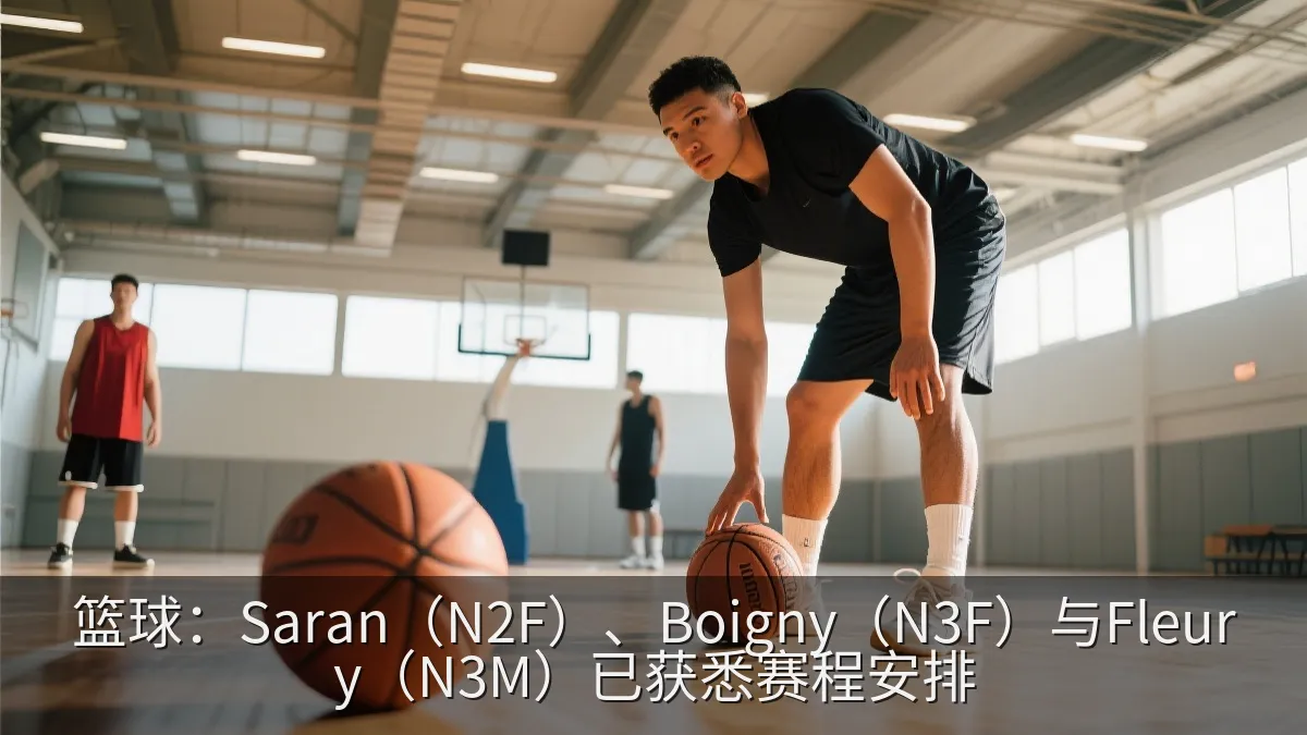 篮球：Saran（N2F）、Boigny（N3F）与Fleury（N3M）已获悉赛程安排