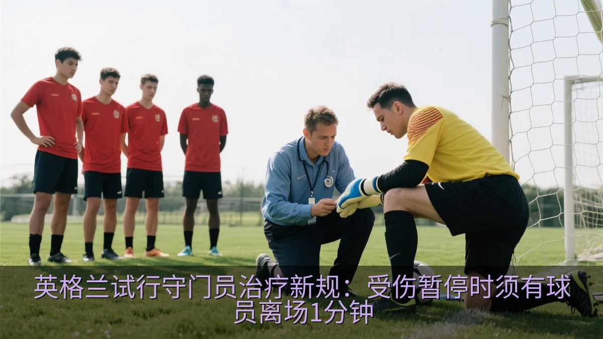 英格兰试行守门员治疗新规：受伤暂停时须有球员离场1分钟